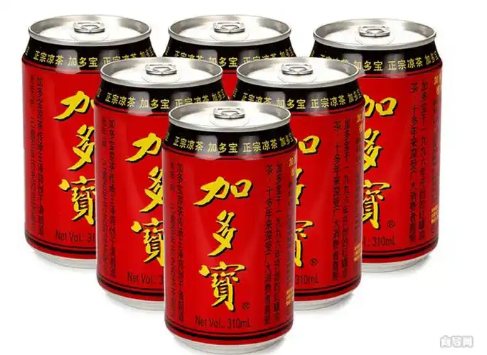 【小银批发】听装加多宝(20听/件)