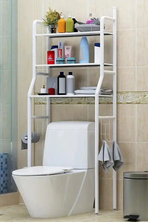 卫生间浴室置物架壁挂厕所洗手间脸盆架洗衣机马桶架子收纳架