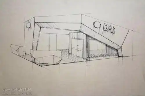 30个手绘展台集合 - 设计兵团_展厅_博物馆设计_展览设计_展示设计