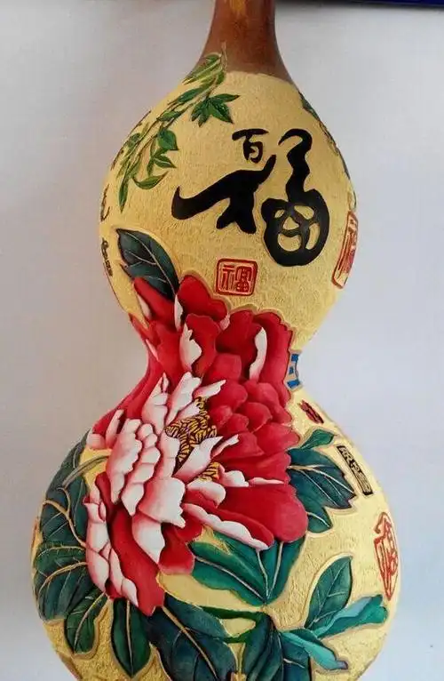 这些美妙绝伦的彩雕葫芦,看到就忍不住收藏啊!