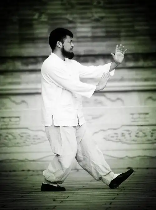 传统杨氏太极拳入门练功的程序--活桩(1)