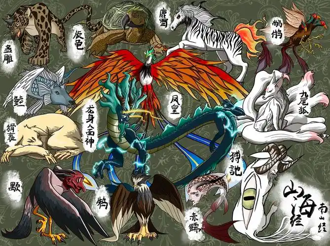 《山海经——南山经》异兽合集