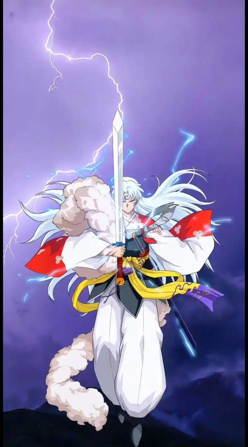 犬夜叉.犬大将和凌月仙姬,杀殿和玲的女儿永远和刹那合集壁纸. - 抖音