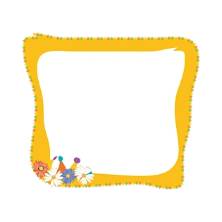 卡通时尚精美边框