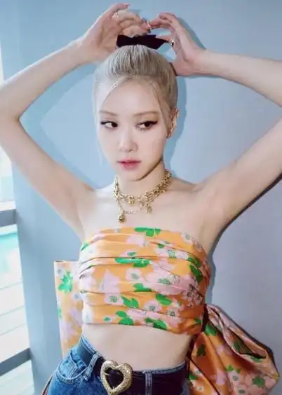 blackpink成员ros07晒自拍 大秀精致锁骨直角肩-搜狐