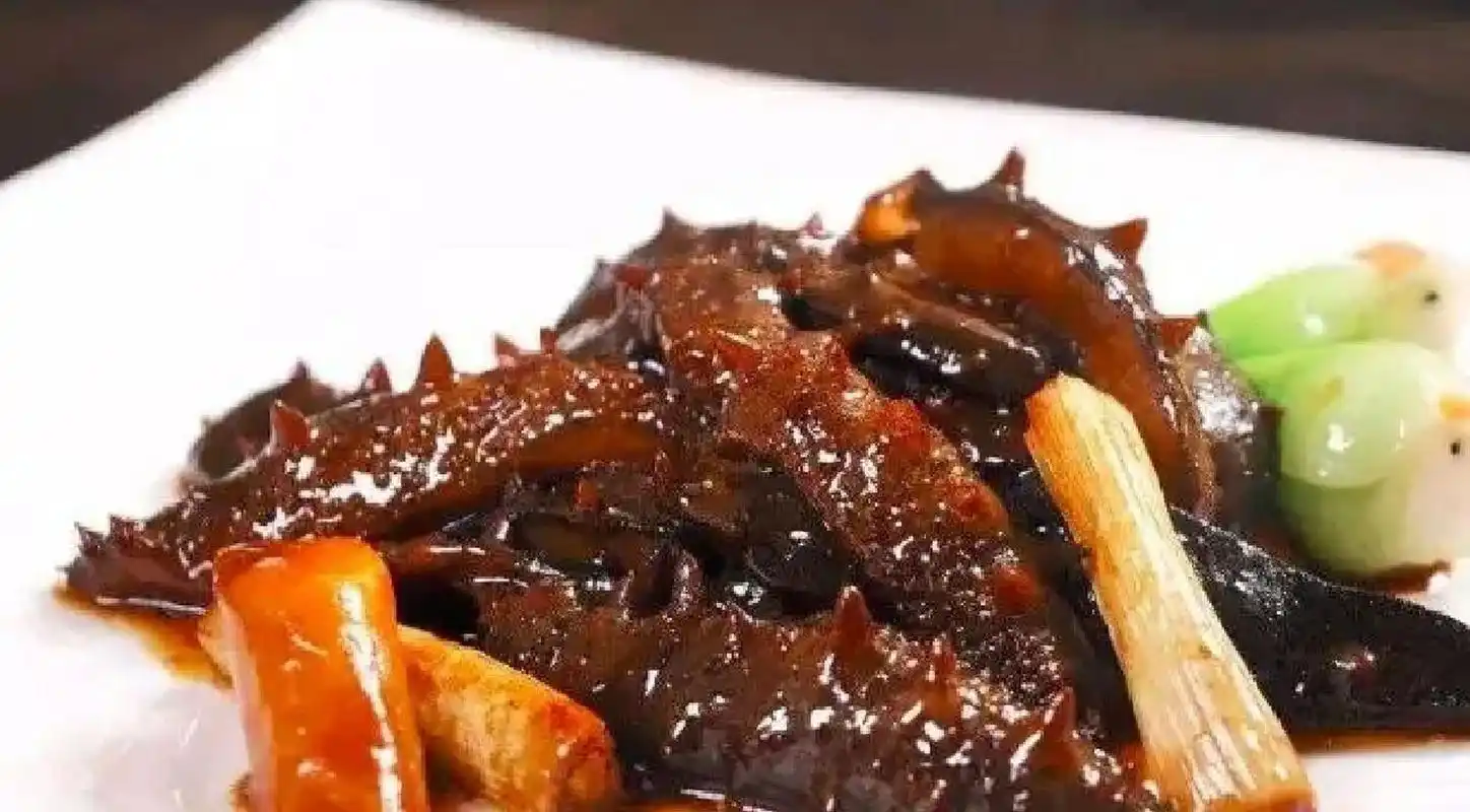 学会做💯道菜之五十四 红烧海参🥢 材料❗️ 海参4只,大葱1根