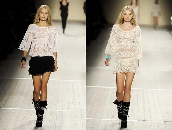 镂空的白色衣服怎么穿 图片