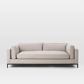 设计师日式清新极简铁艺小户型客厅家具北欧布艺沙发现代简约风格