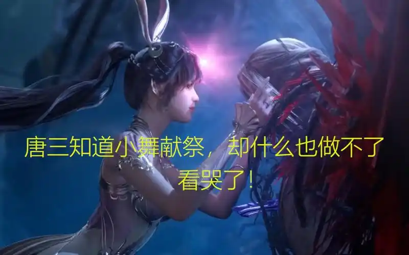 唐三知道小舞献祭,却什么也做不了,看哭了!_哔哩哔哩_bilibili