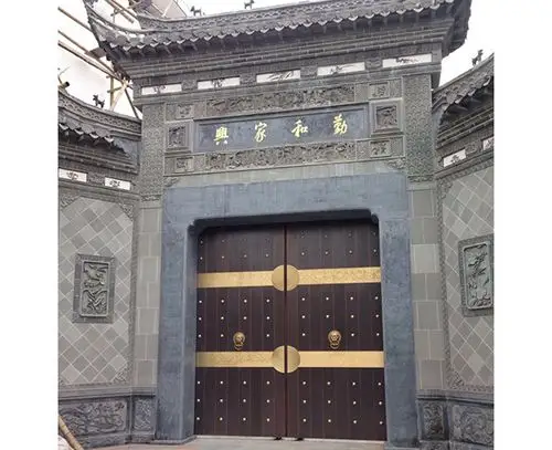 别墅铜门