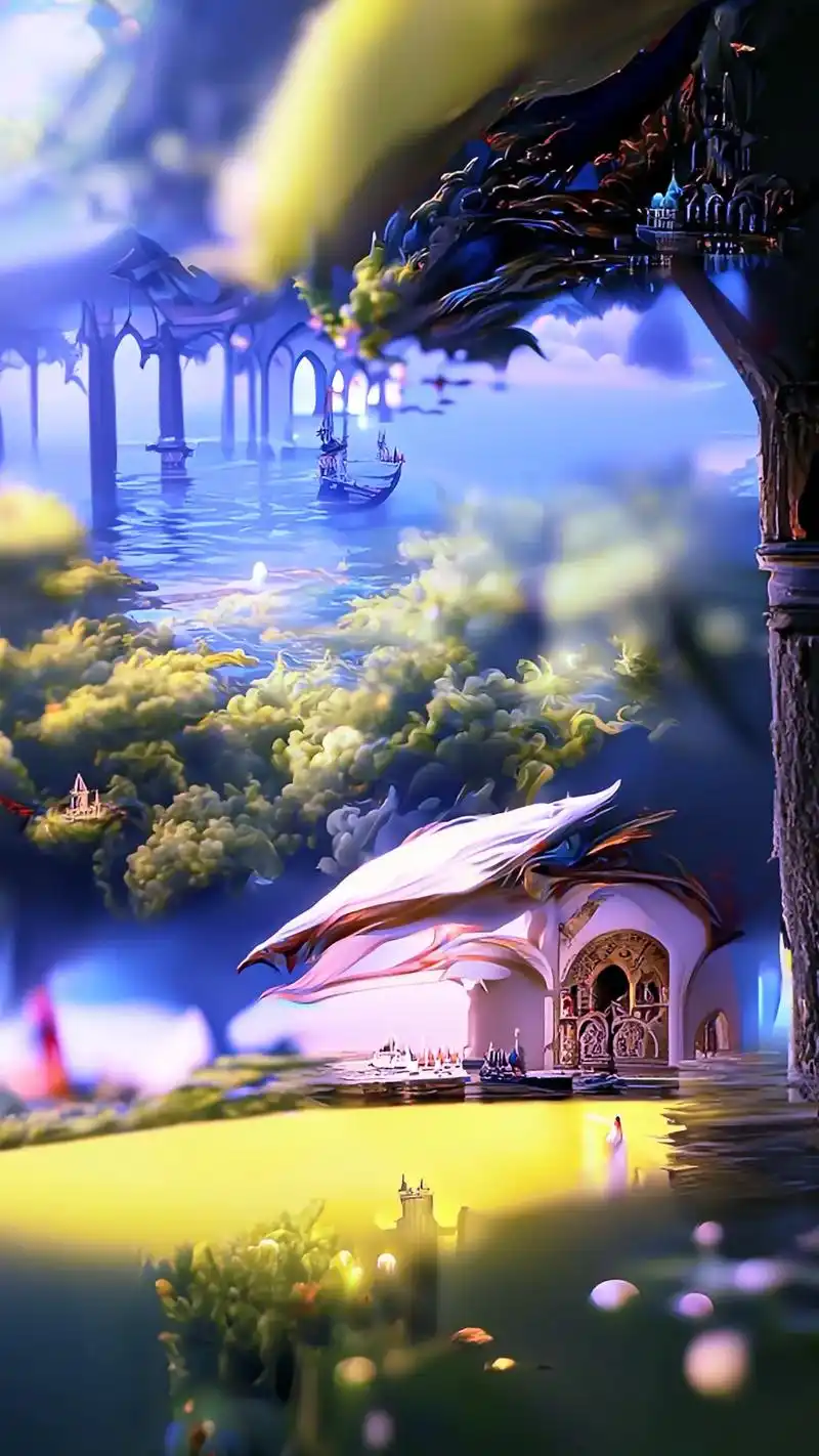 童话世界里只要你能想到的都能有#图文扶持计划入口 #唯美意境 - 抖音