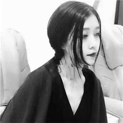 霸气高冷伤感女生头像带字qq有个性的女生黑白头像霸气很野女生唯美