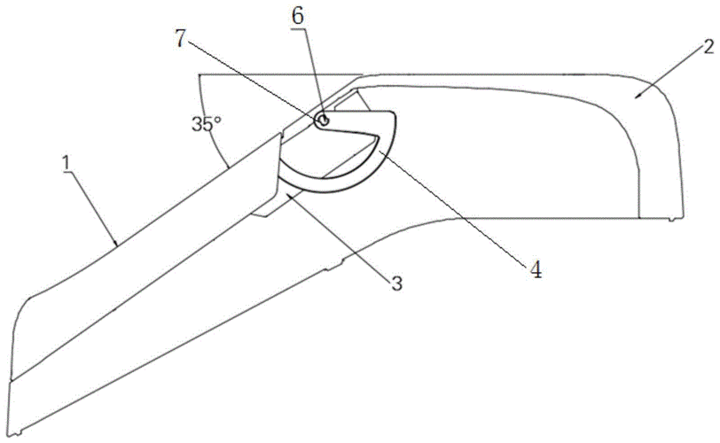 一种含有阻尼并自带角度补偿的翻盖结构的制作方法