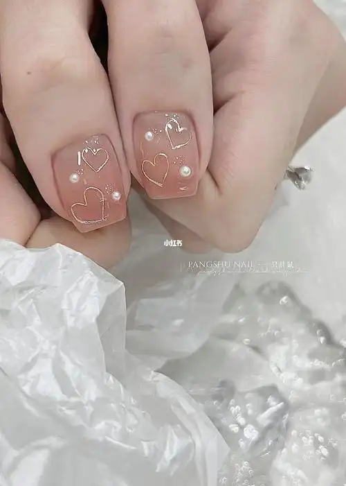 氛围感美甲大拇指在图2