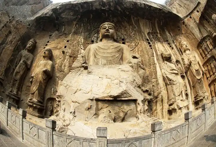 河南洛阳世界文化遗产――龙门石窟资料