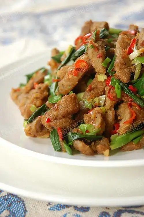 辣炒霉豆渣的做法