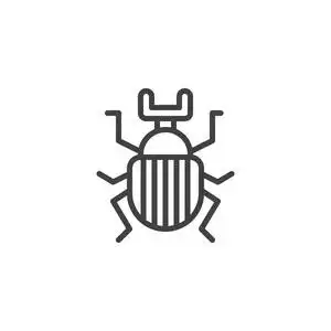 昆虫的线图标图片