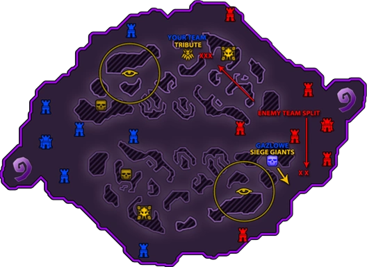 更平衡的贡品争夺 新版诅咒谷地图详解