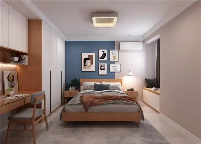 北京新天地北欧风格次卧装修效果图