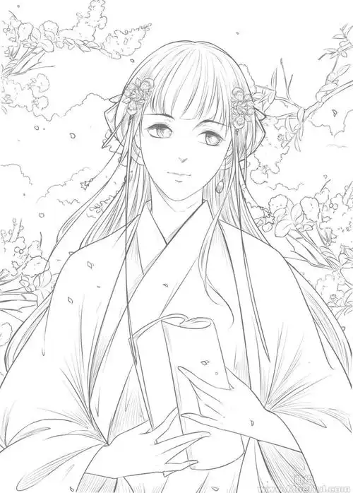 新手练习线稿古风线稿集iii43p