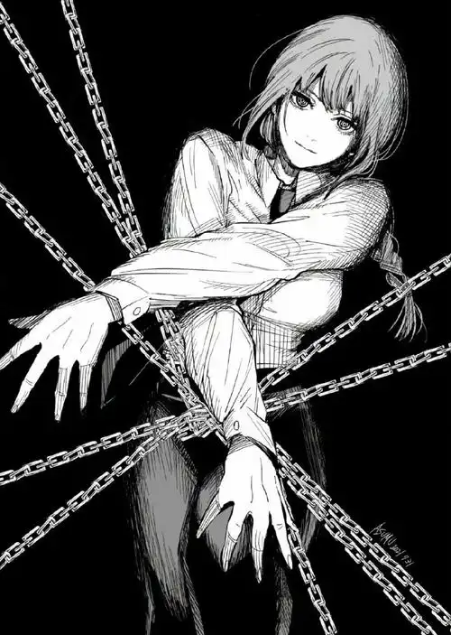 电锯人#漫画家「松本明澄」绘制的  玛奇玛,每一张都好美,好爱!