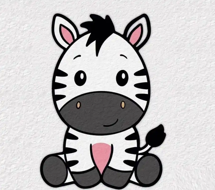 斑马简笔画.#简笔画 #一起学画画 #斑马斑马#简笔画教程 - 抖音