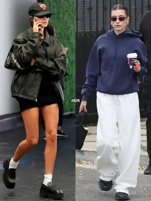 hailey海狸街拍私服合集,美式穿搭就看她!