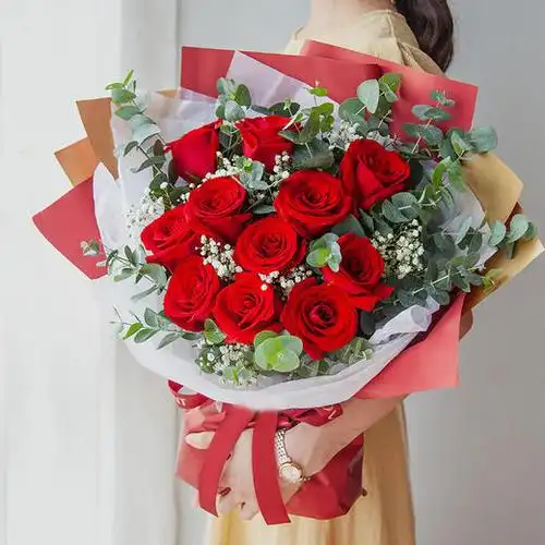 送女友老婆爱人暗恋对象生日告白求婚七夕情人节结婚周年纪念日送花