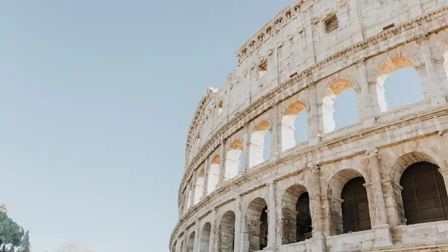 电脑壁纸 人文 各国建筑 意大利古罗马斗兽场欧式建筑风格