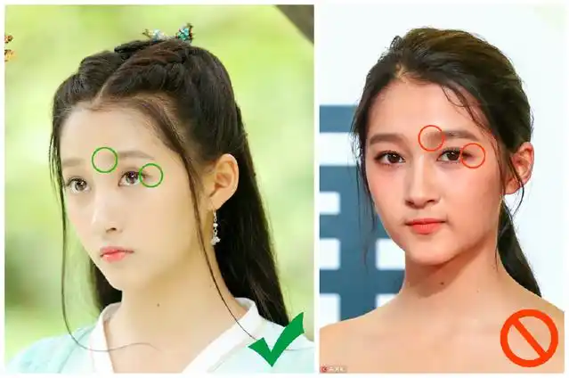 看起来也是非常亲民的感觉,这样面相的女生更容易让人有想亲近的感