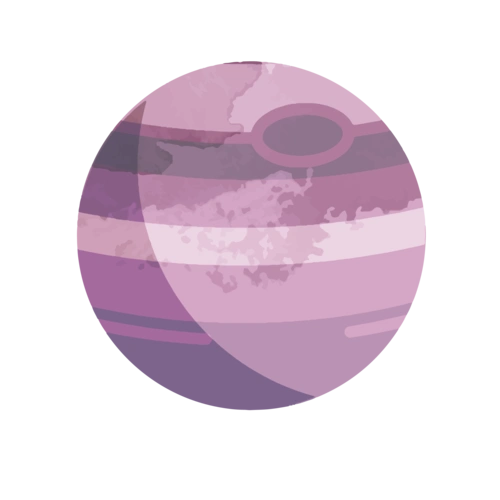 卡通矢量的星球宇宙图片