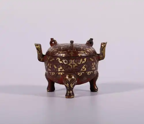 lot.116 战汉 错金银鼎