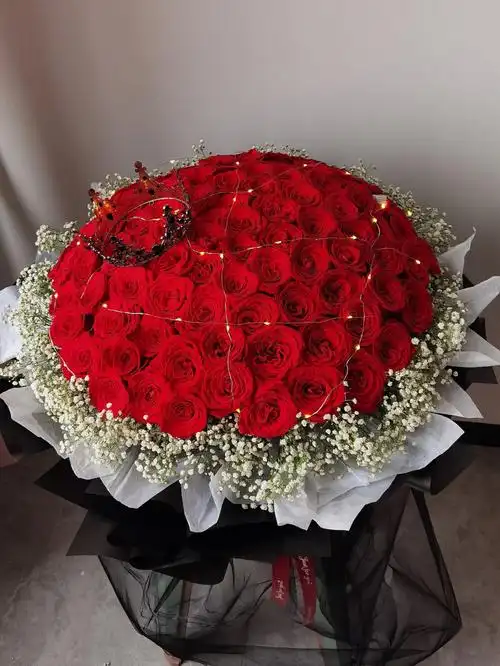 99朵玫瑰花束周口花店