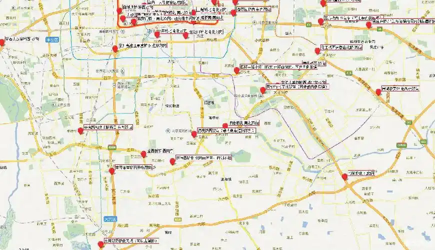 外地进京小伙伴必看进京证摄像头位置分布图