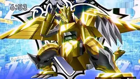 《数码宝贝6》高吼兽与暴龙兽,超进化后的双重合体!