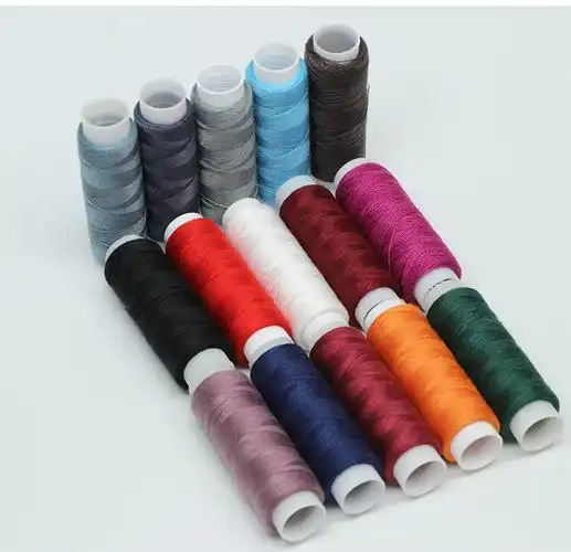 可狄白色线缝衣服的线黑色缝衣线家用结实缝纫线小卷线缝补针和线白色