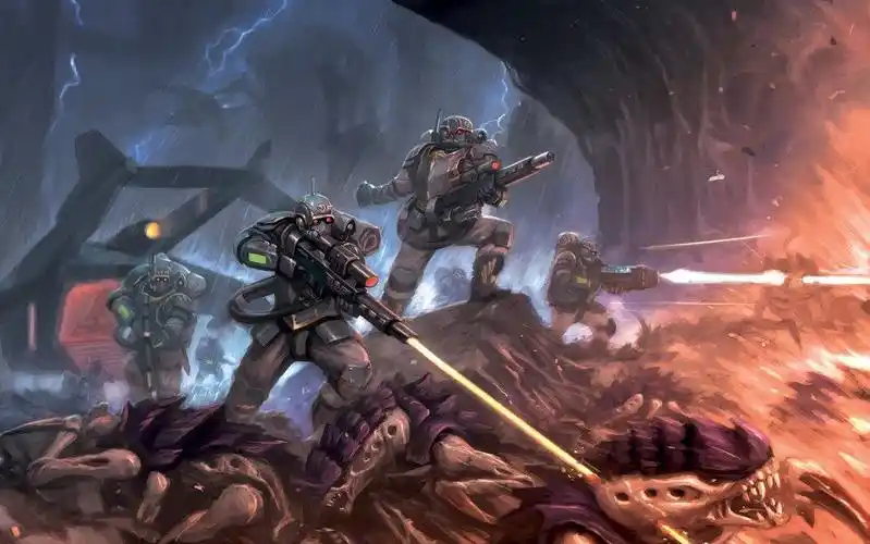 战锤40000—帝皇之锤星界军(下):人类帝国的英雄