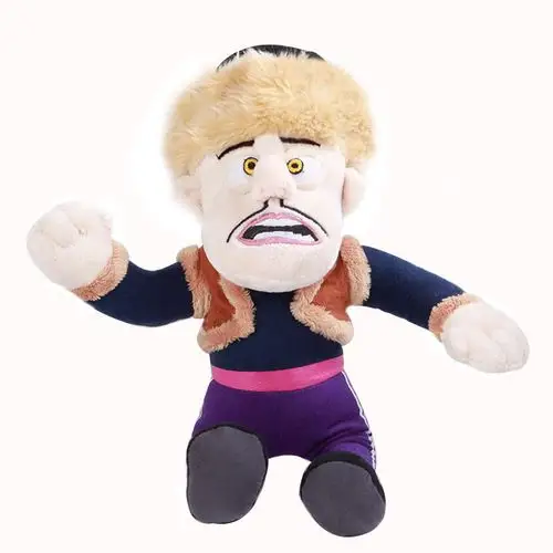 熊出没毛绒公仔光头强风雪帽款38cm