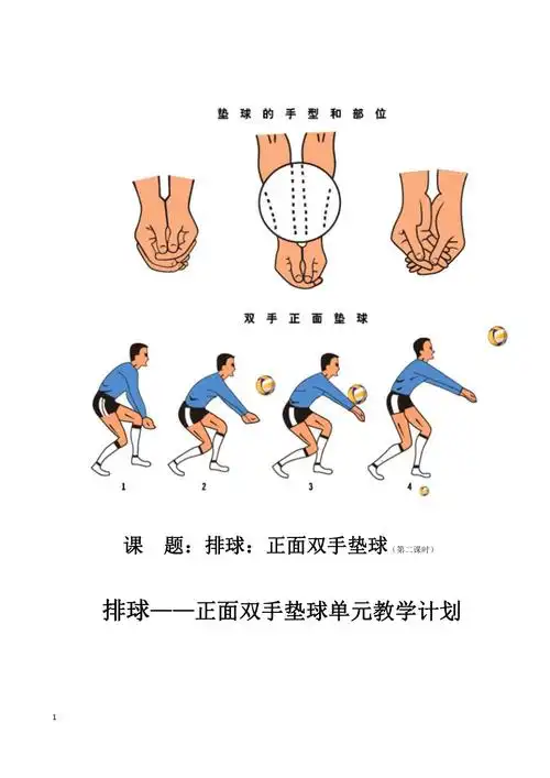 高中体育与健康人教版全一册73正面双手垫球第二课时教案