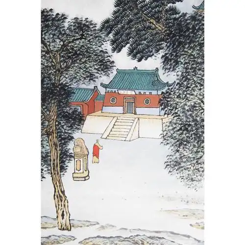 杜云峰《嵩山少林》