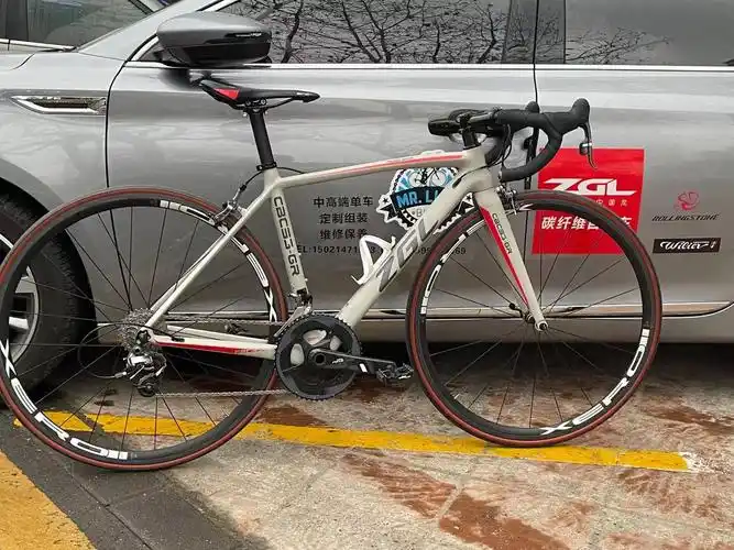 zgl新款crb53碳钎维公路车架超轻爬坡气动碳刀公路自行车