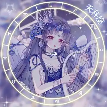 十二星座动漫女少头像图片大全集