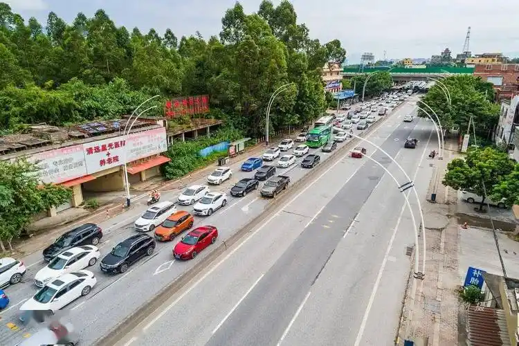 10月1日许广高速堵车状况全景报道!