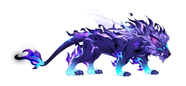 金睛圣虎(s级)白虎(s 级)※刀角妖虎(b级)可使用两个白虎宠进行融灵