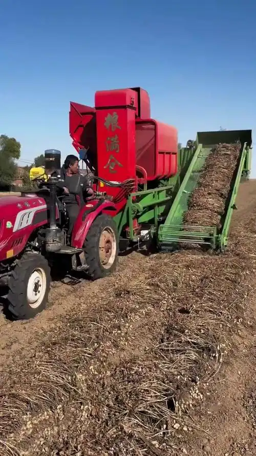 花生摘果机,效果很不错