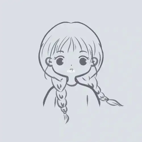 女生头像简笔画头像画头像