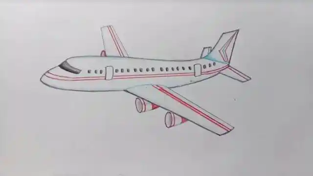 画飞机画飞机的图片大全