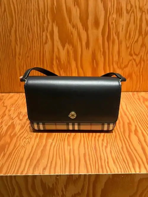 burberry博柏利vintage经典条纹单肩包