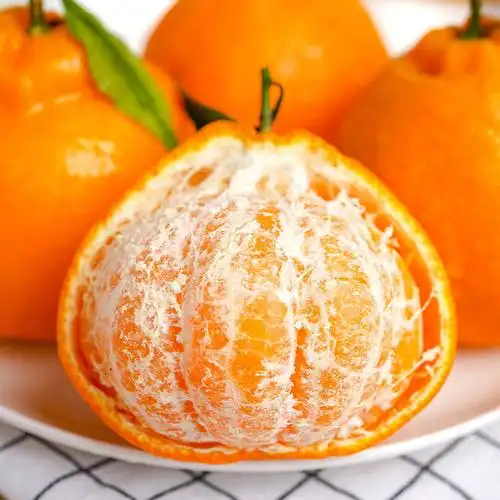 17岁的甜耙耙柑带箱5斤中果酸甜可口入口化渣