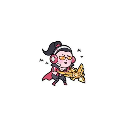 lol: 呆萌头像,vn一看就是uzi玩的,盲僧的看起来很社会